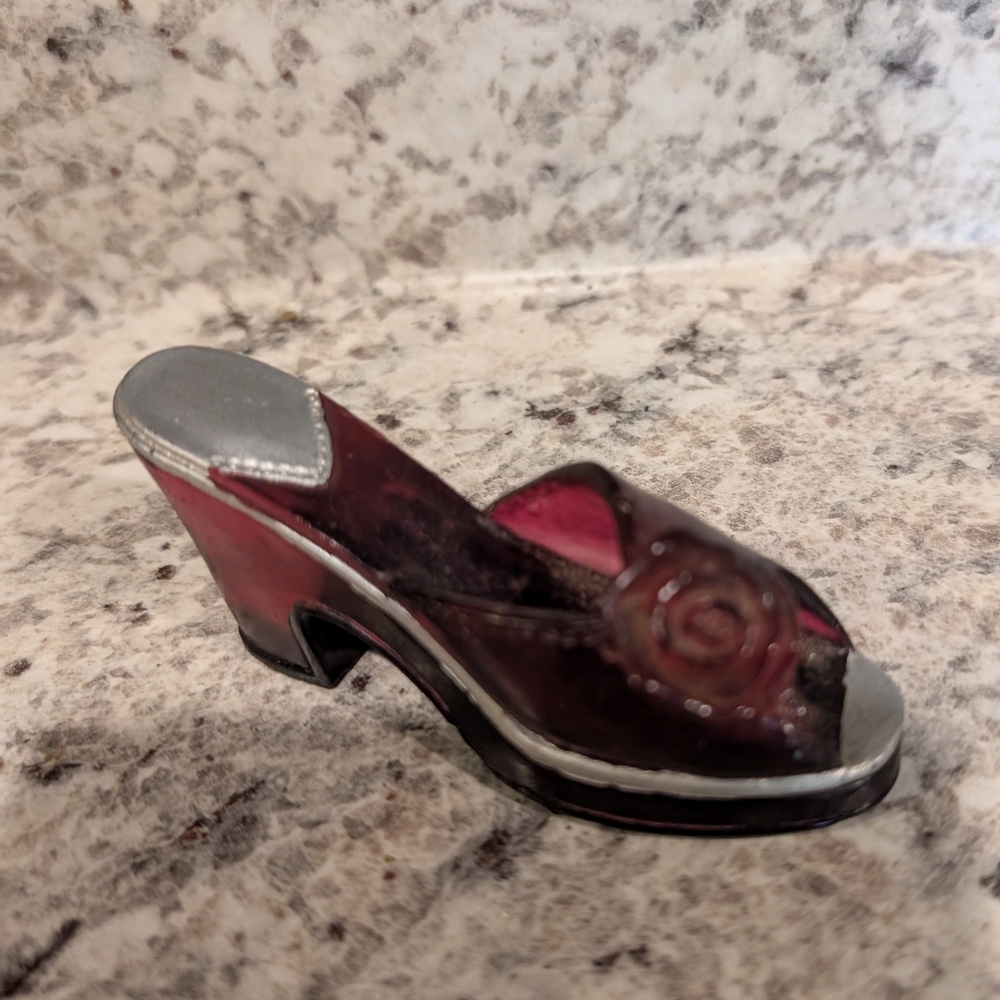 📣5 for $20📣 Little Glass Decor Shoe
